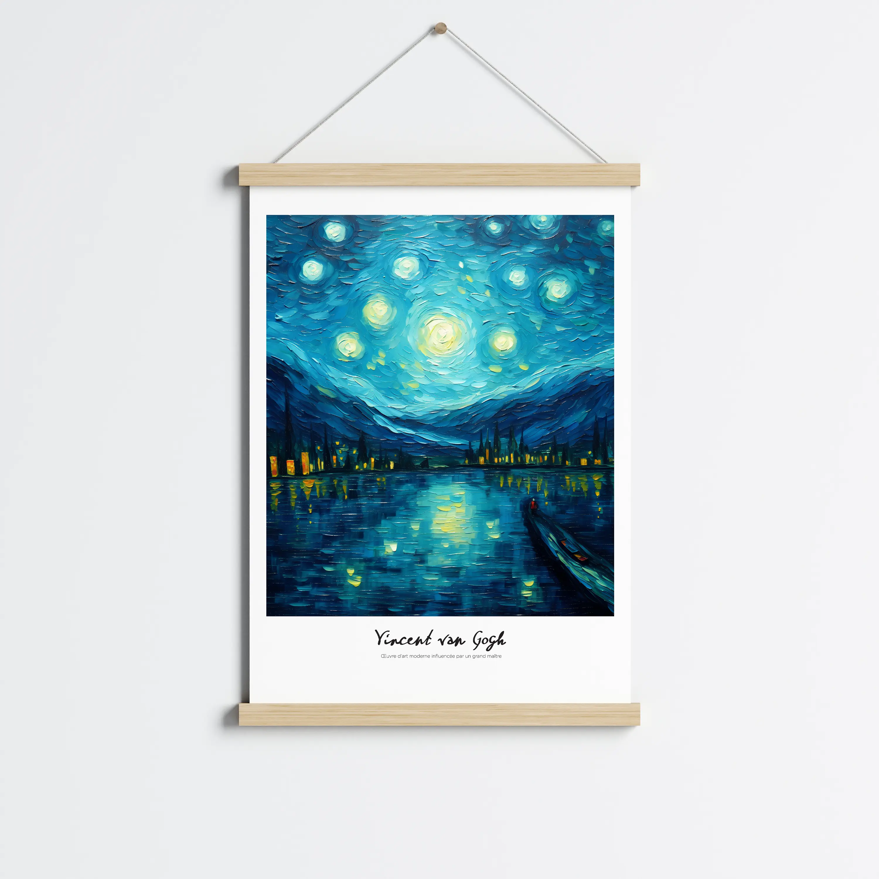 פוסטר לתליה | Night Reflection