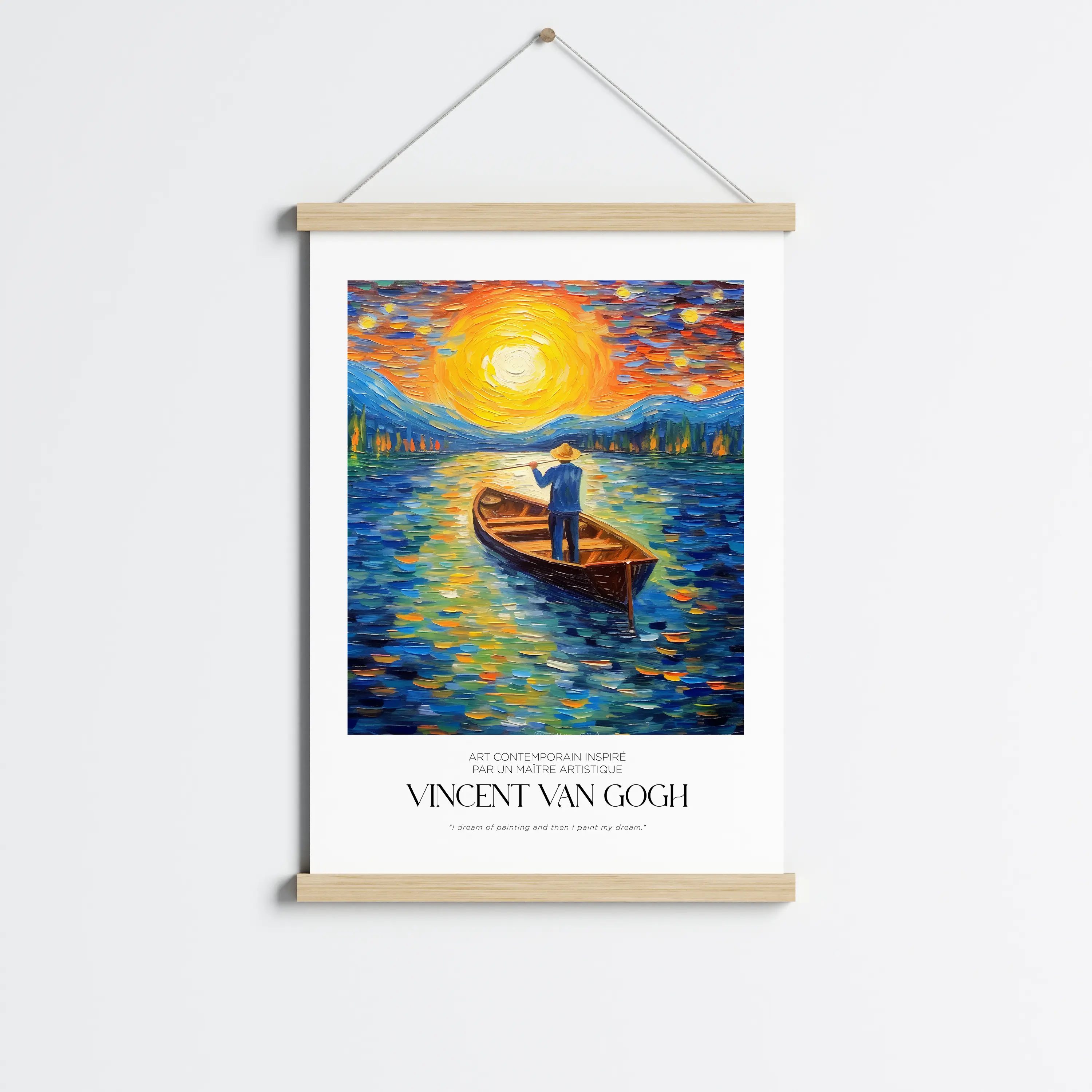 פוסטר לתליה | Golden Rower