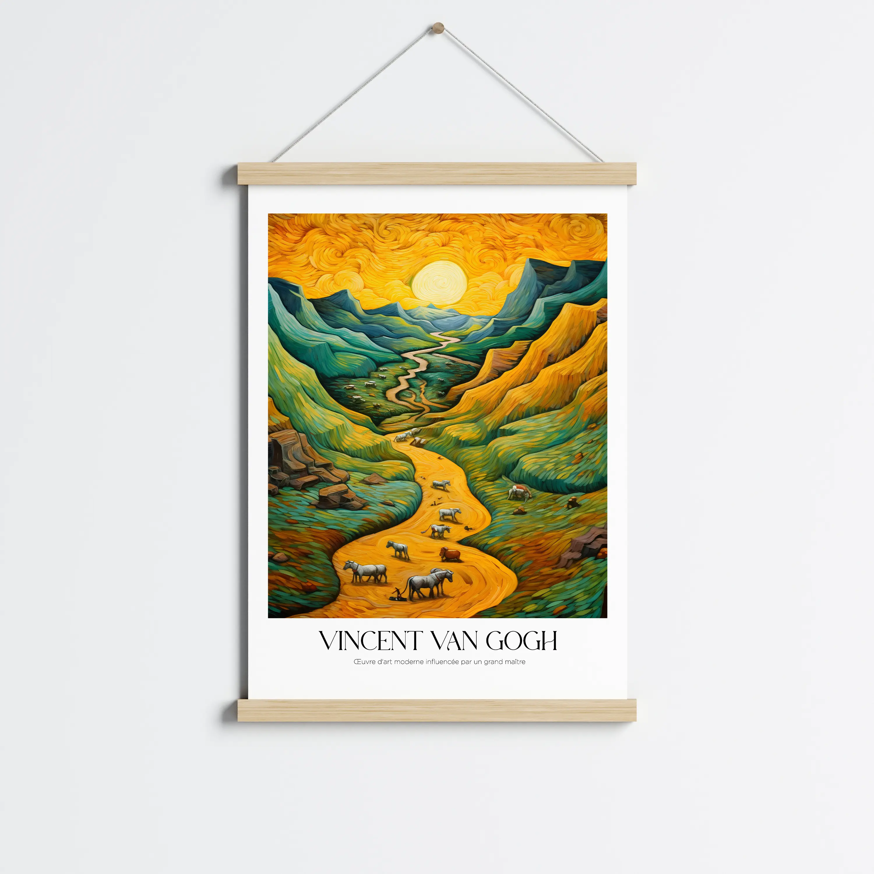 פוסטר לתליה | Mountain Valley