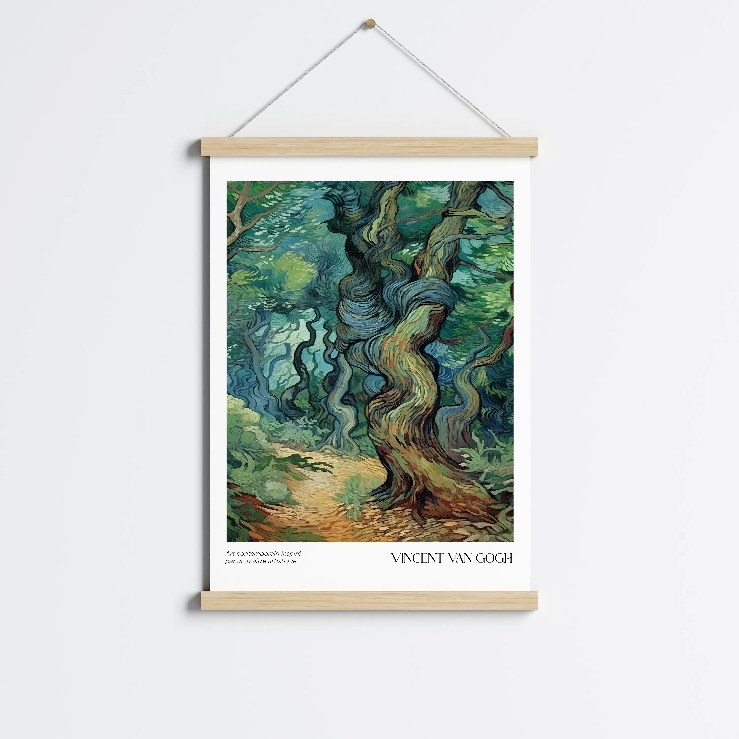 פוסטר לתליה | Twisted Tree