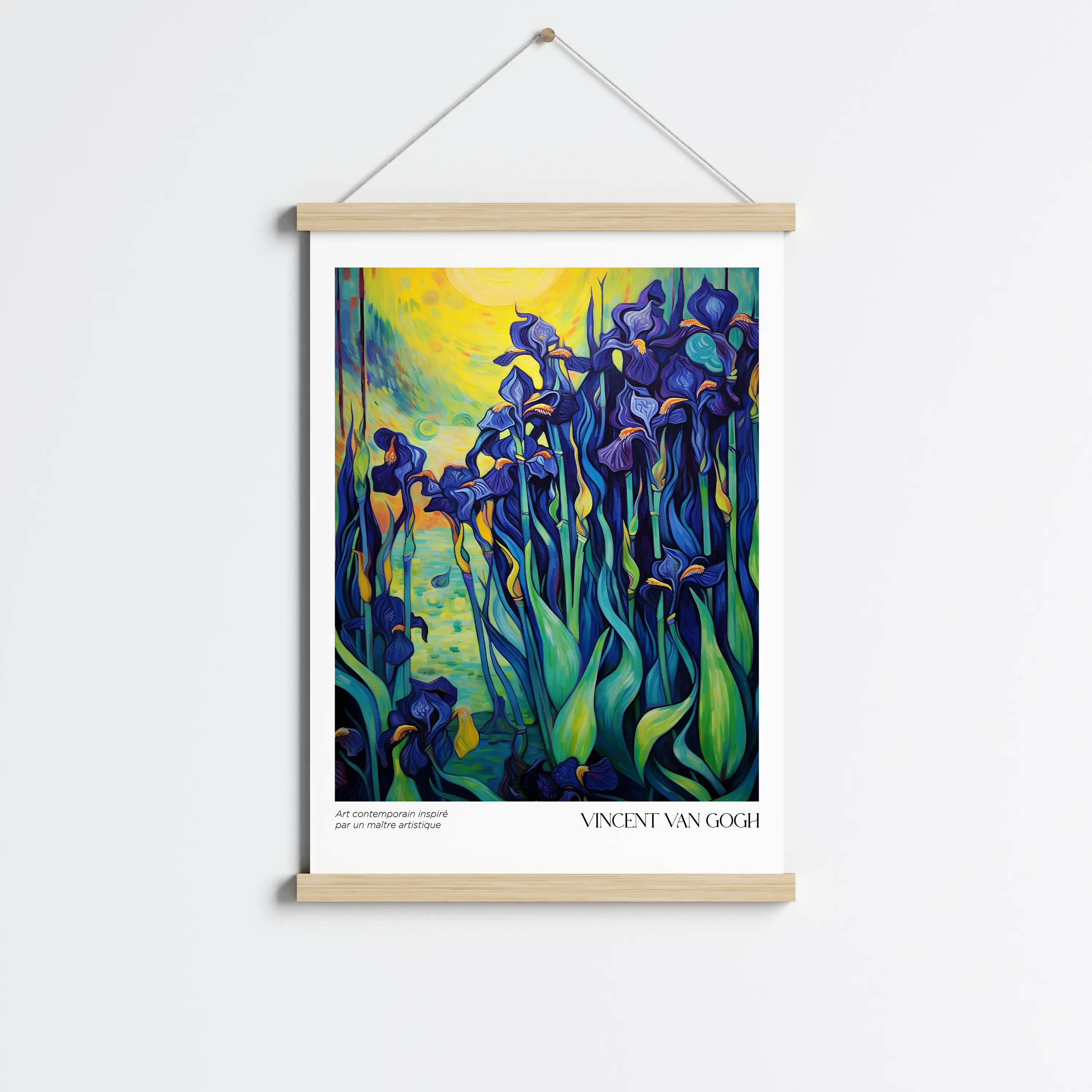 פוסטר לתליה | Blue Irises