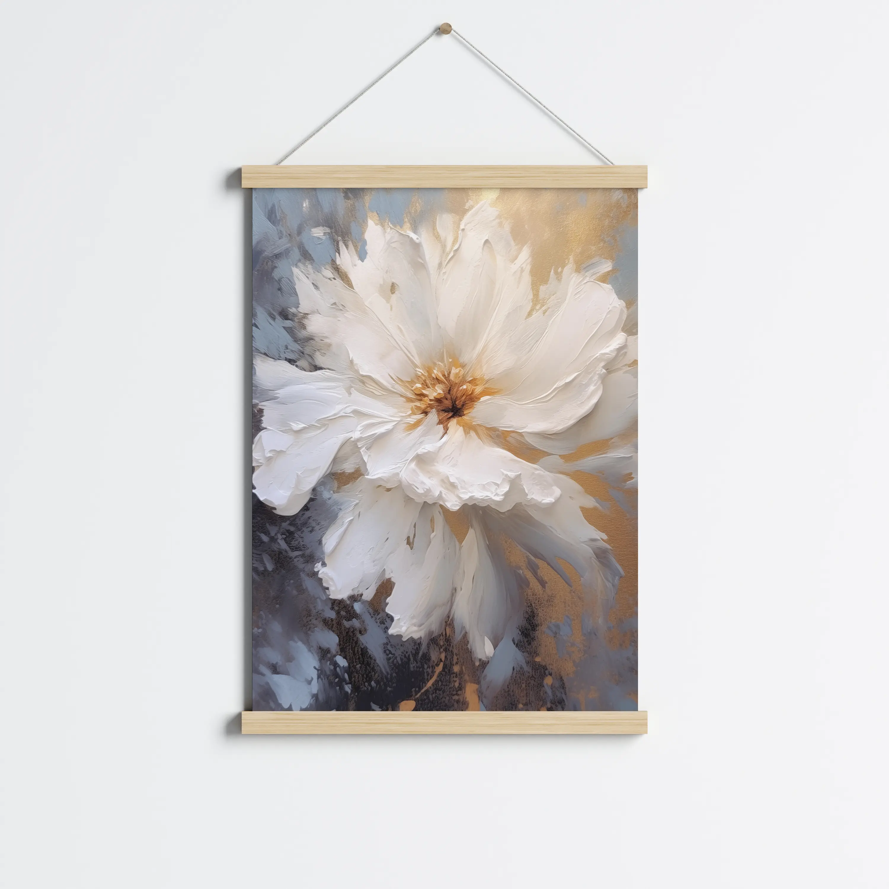 פוסטר לתליה | Abstract art flower