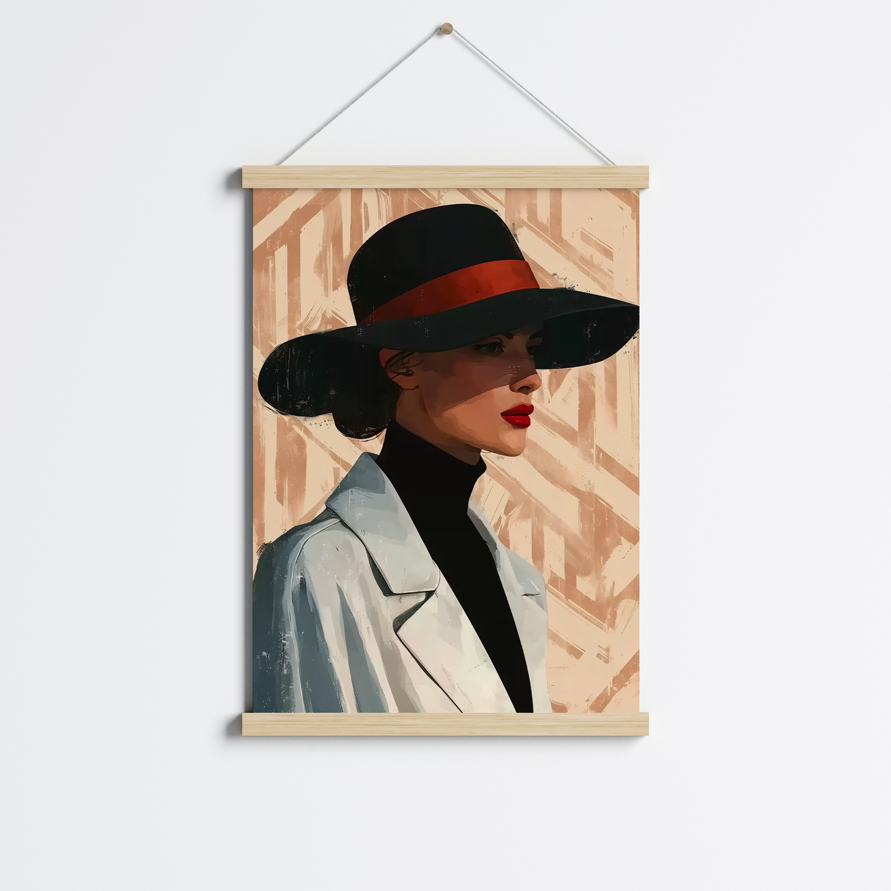 פוסטר לתליה | Abstract art women 2