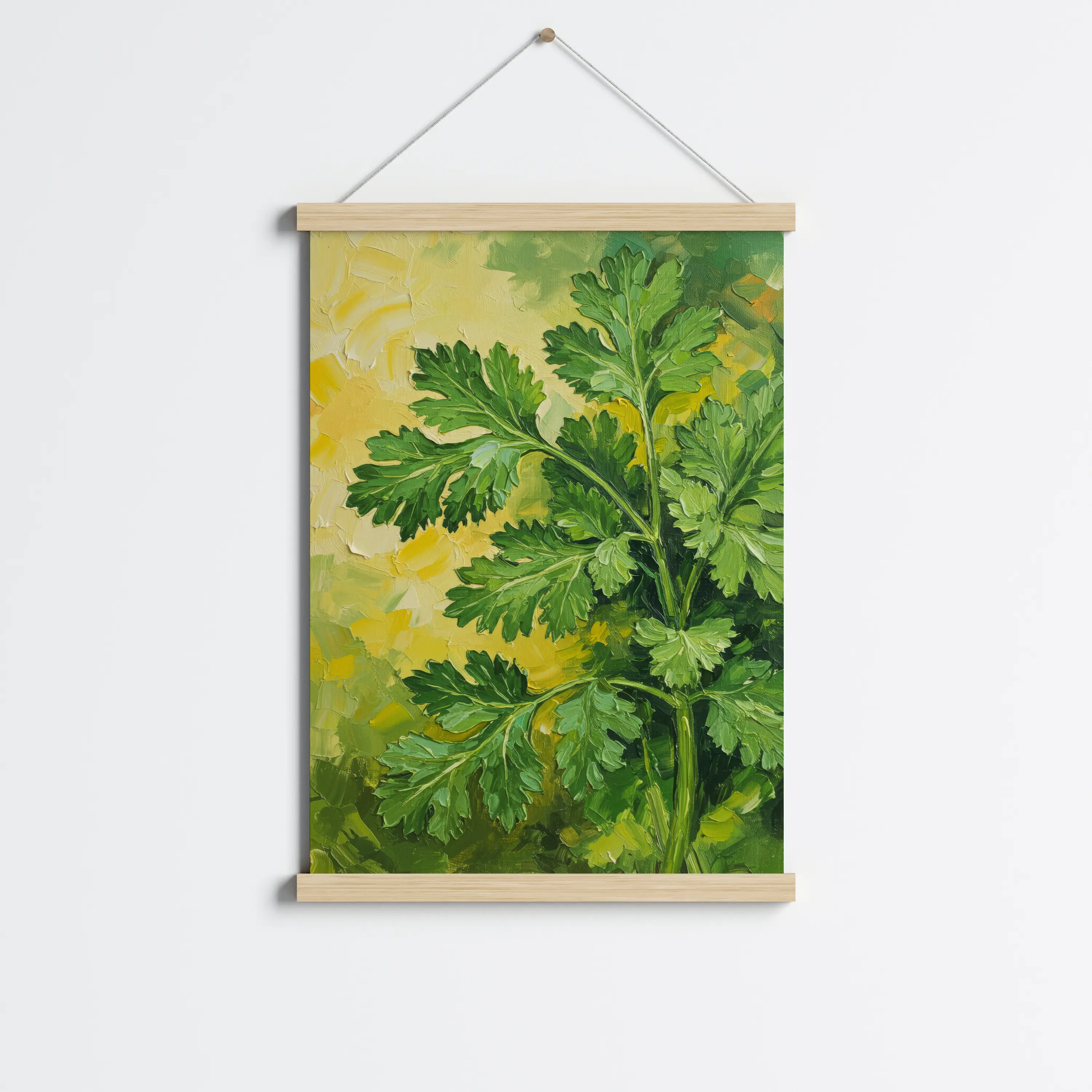 פוסטר לתליה | Cilantro Oil Art