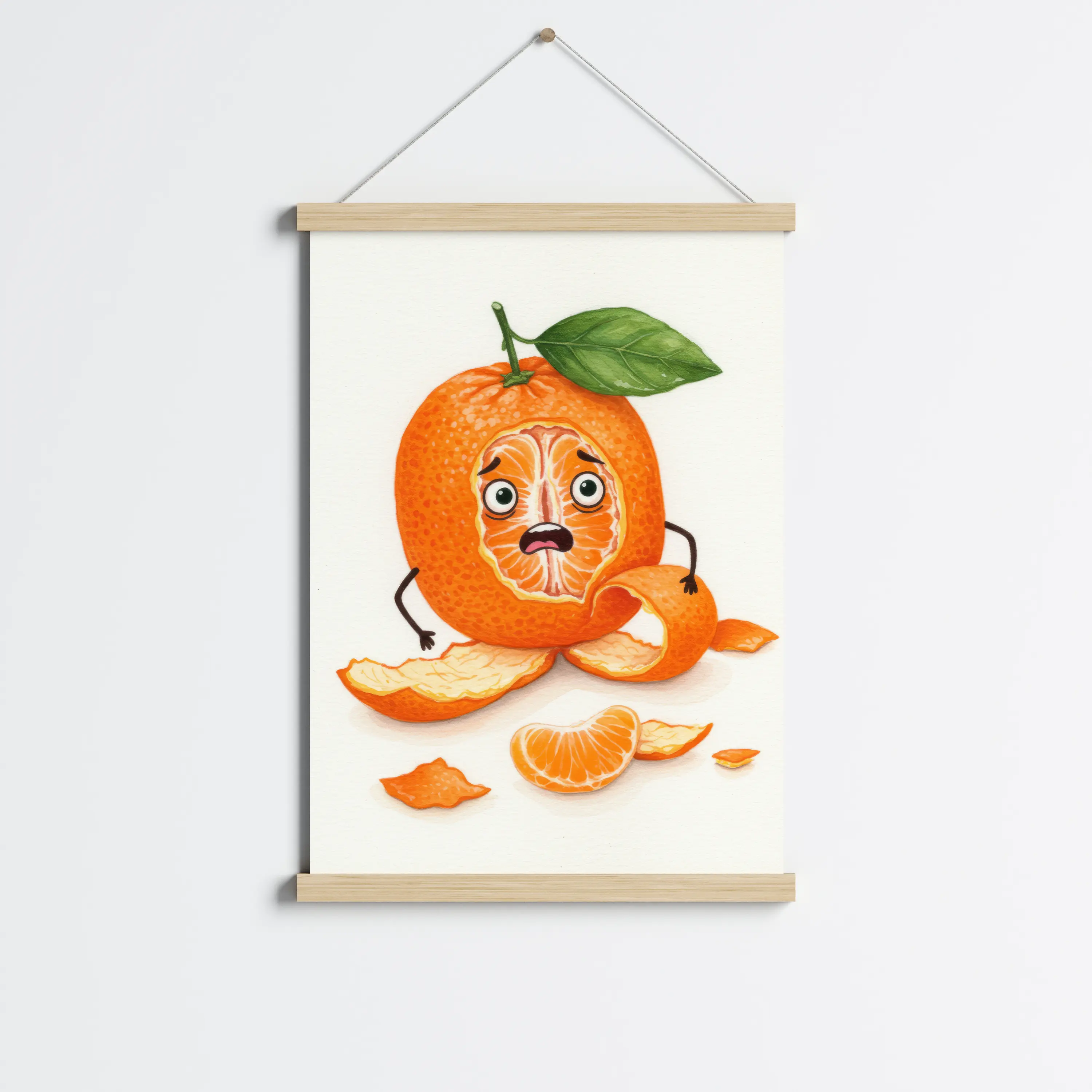 פוסטר לתליה | Scared Clementine