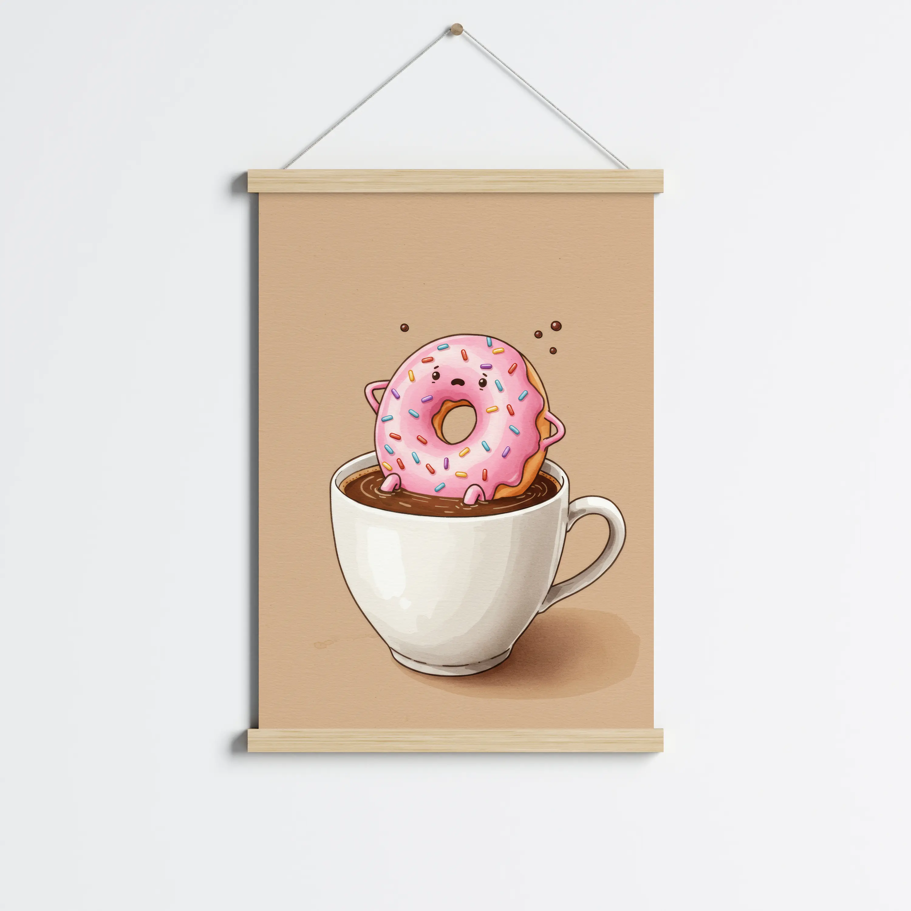 פוסטר לתליה | Donut Spa