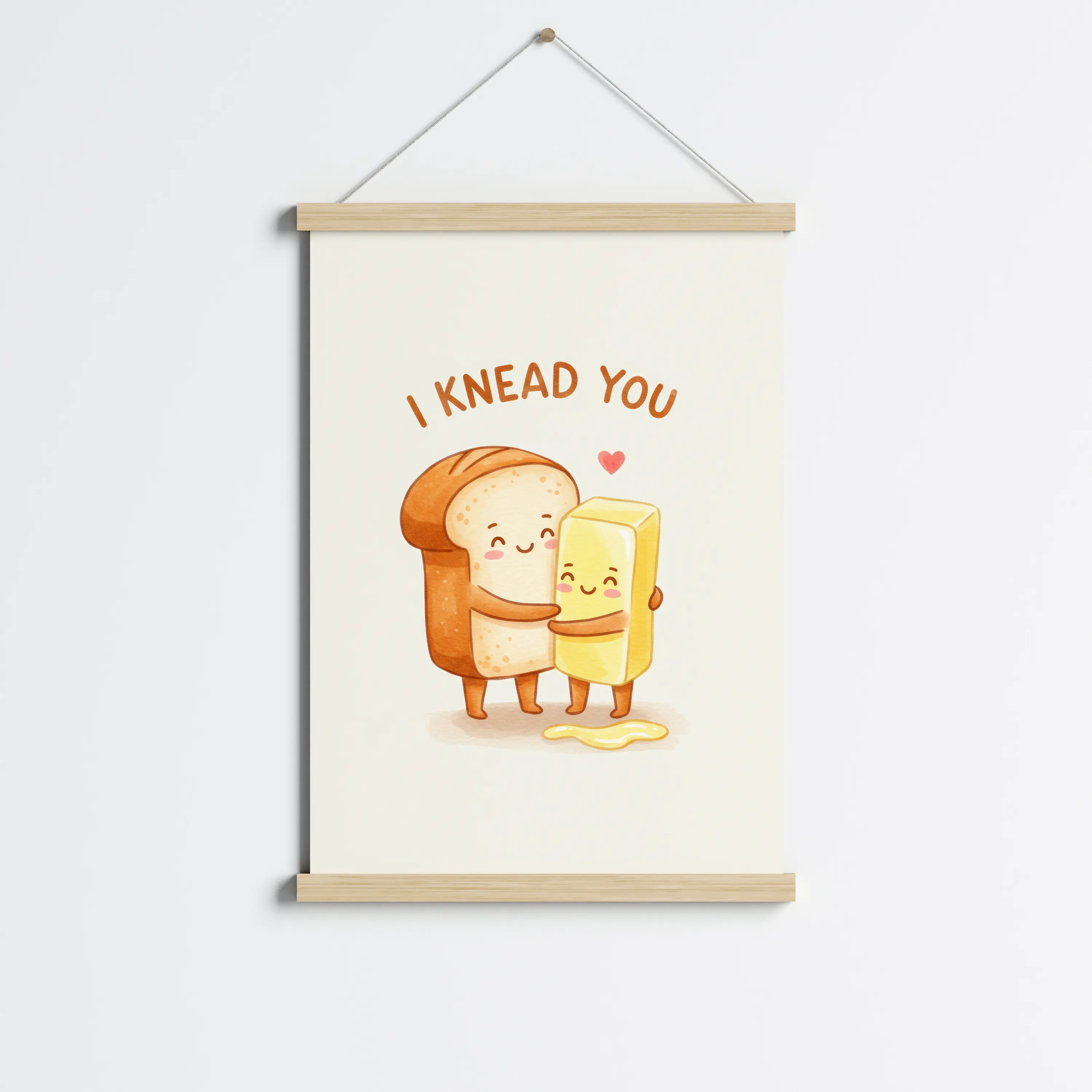 פוסטר לתליה | I Knead You