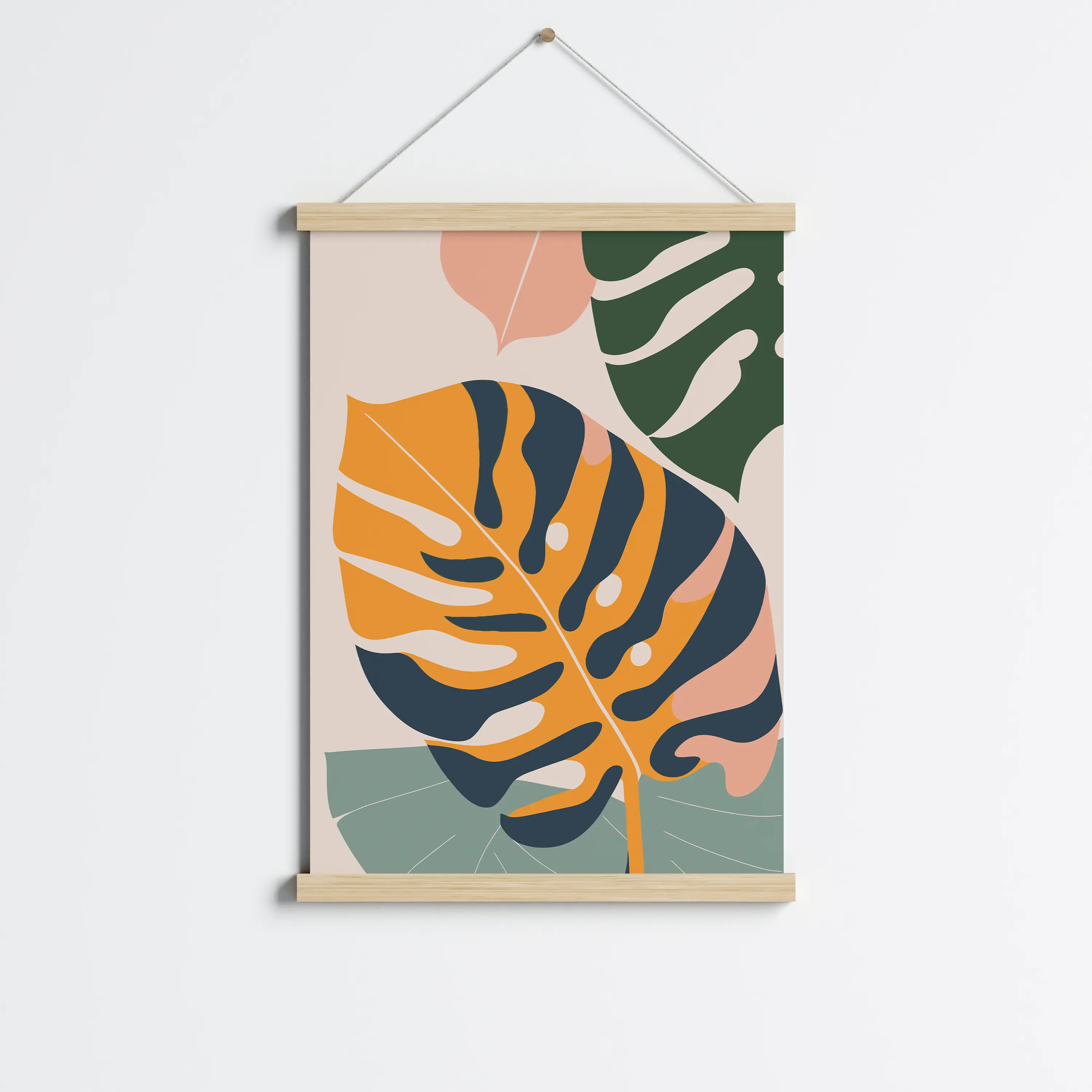 פוסטר לתליה | Monstera 2