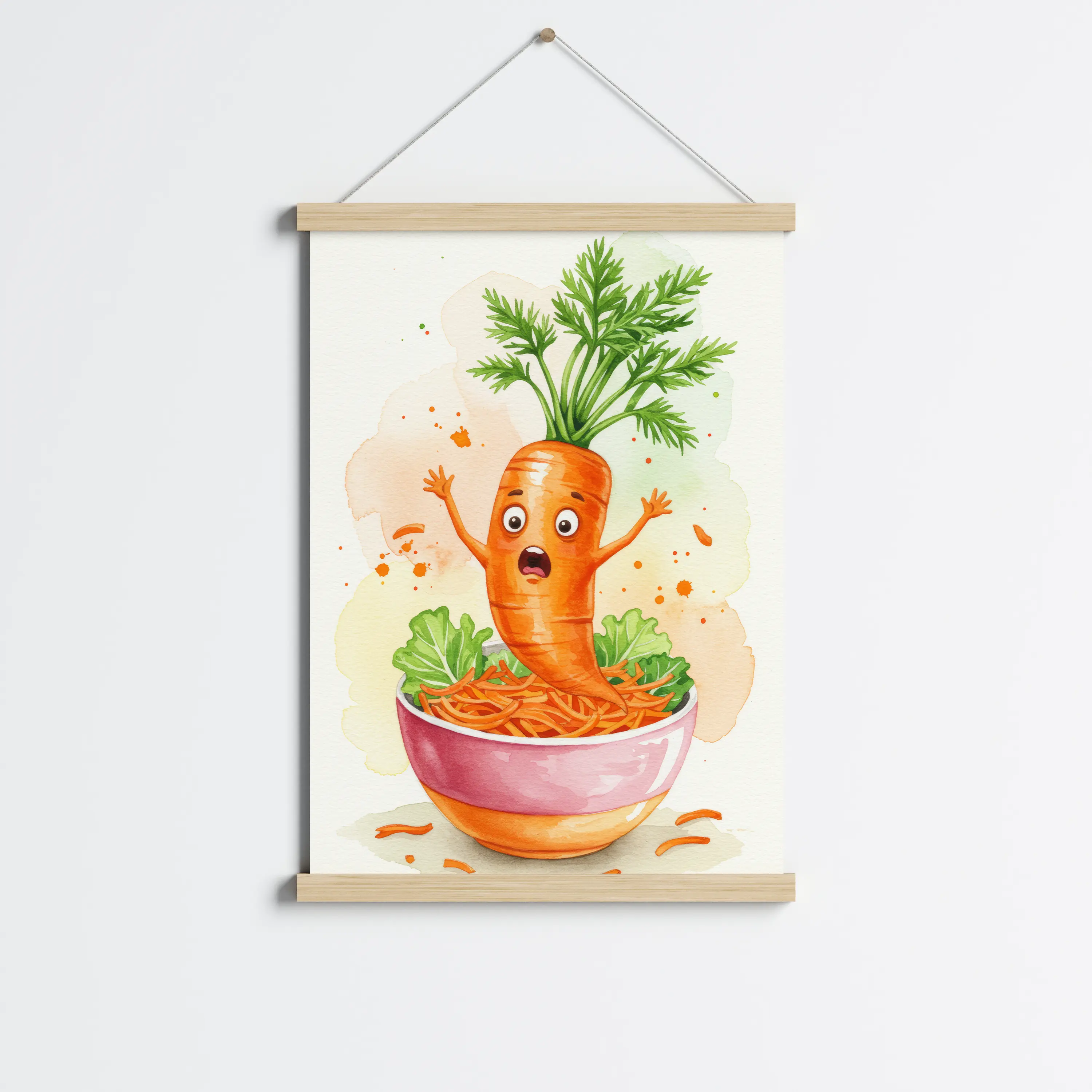 פוסטר לתליה | The Salad Shock