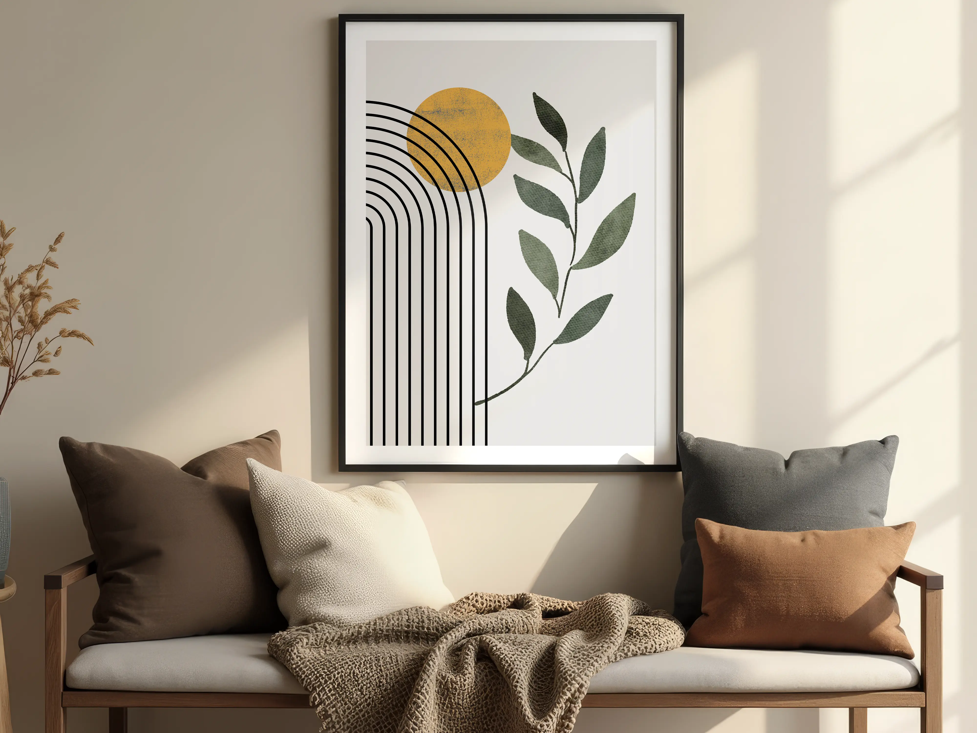 פוסטר לתליה | Botanical Sunrise