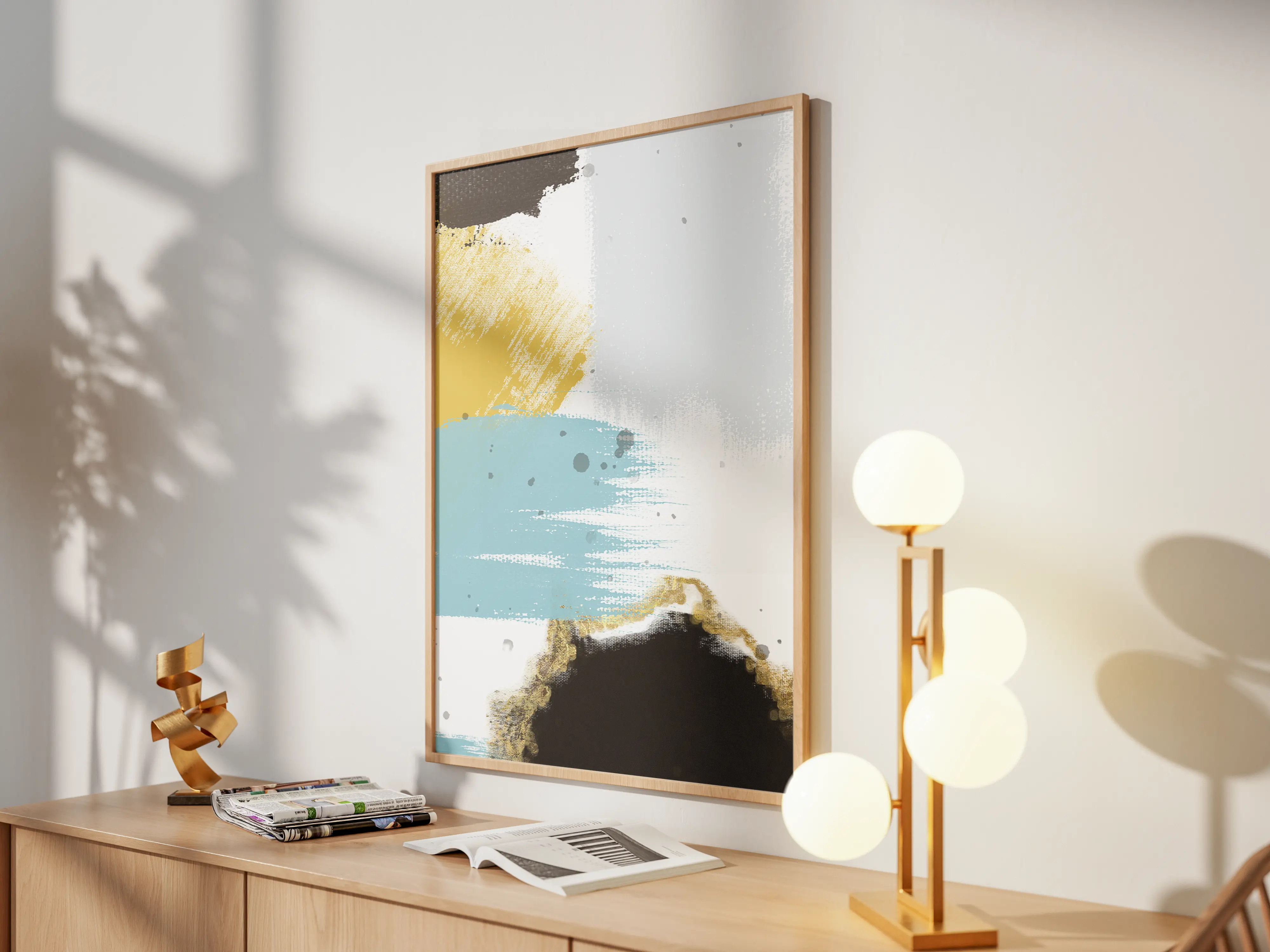 פוסטר לתליה | Golden Horizon