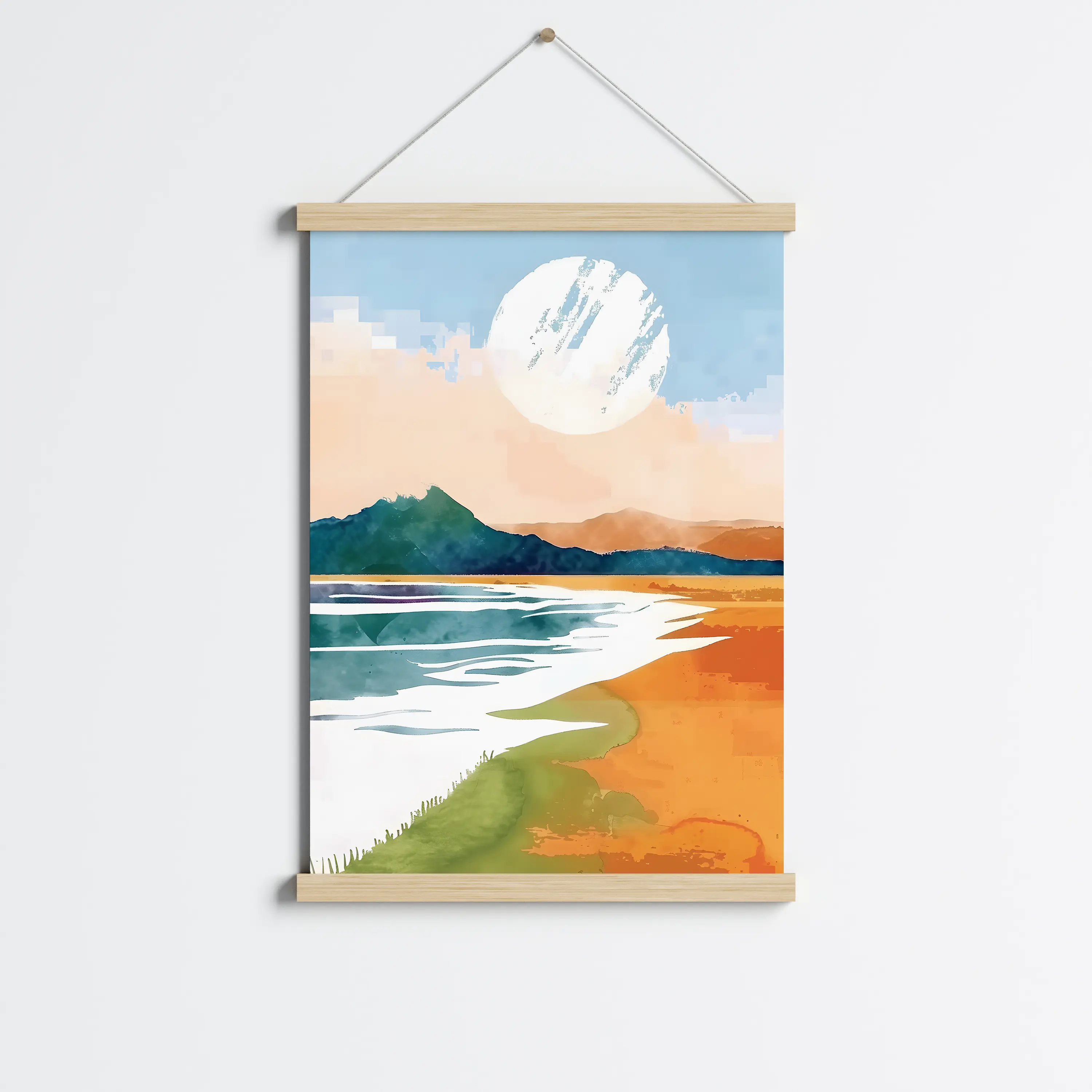 פוסטר לתליה | Moonlit Dunes