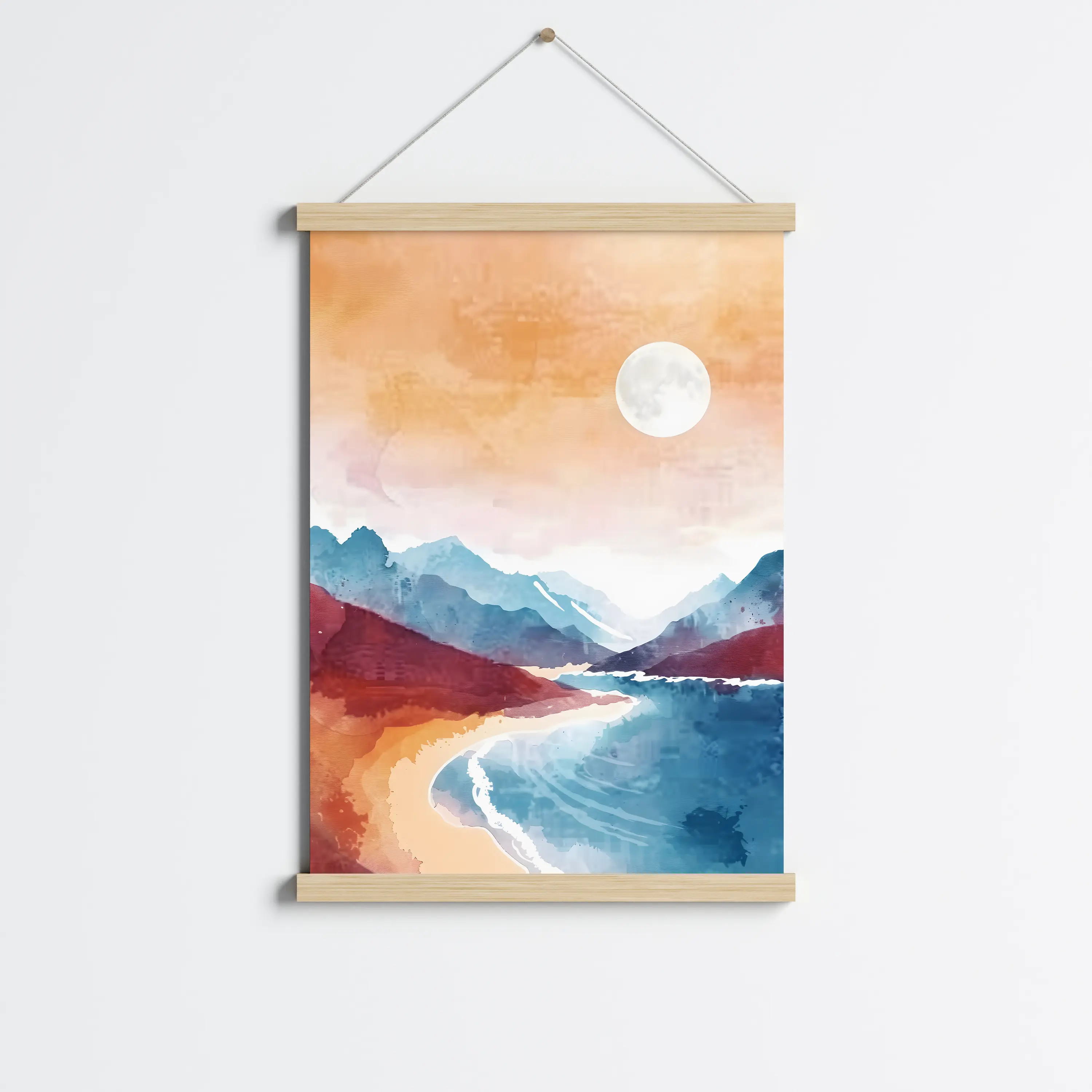 פוסטר לתליה | Amber Reflection