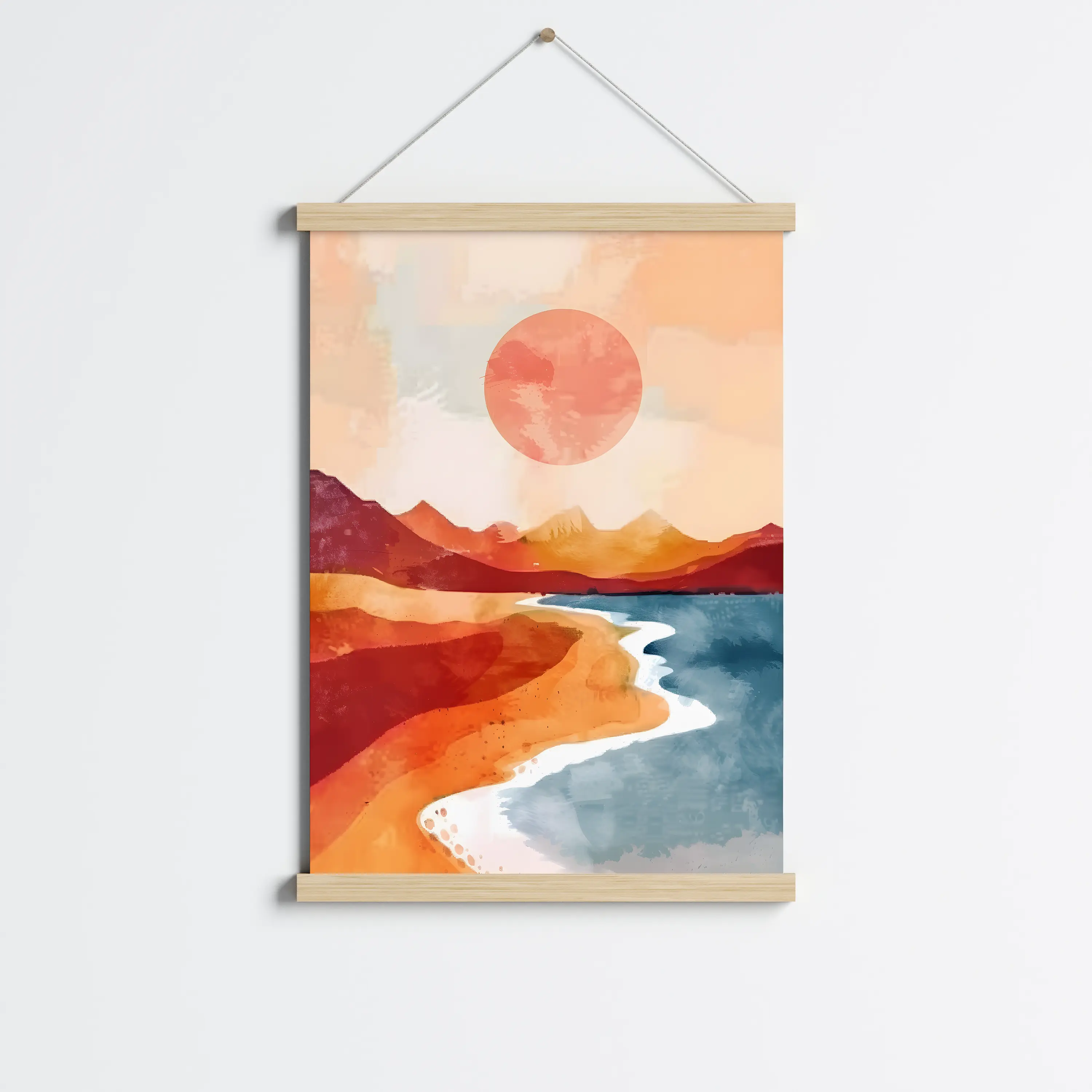 פוסטר לתליה | Solar Warmth