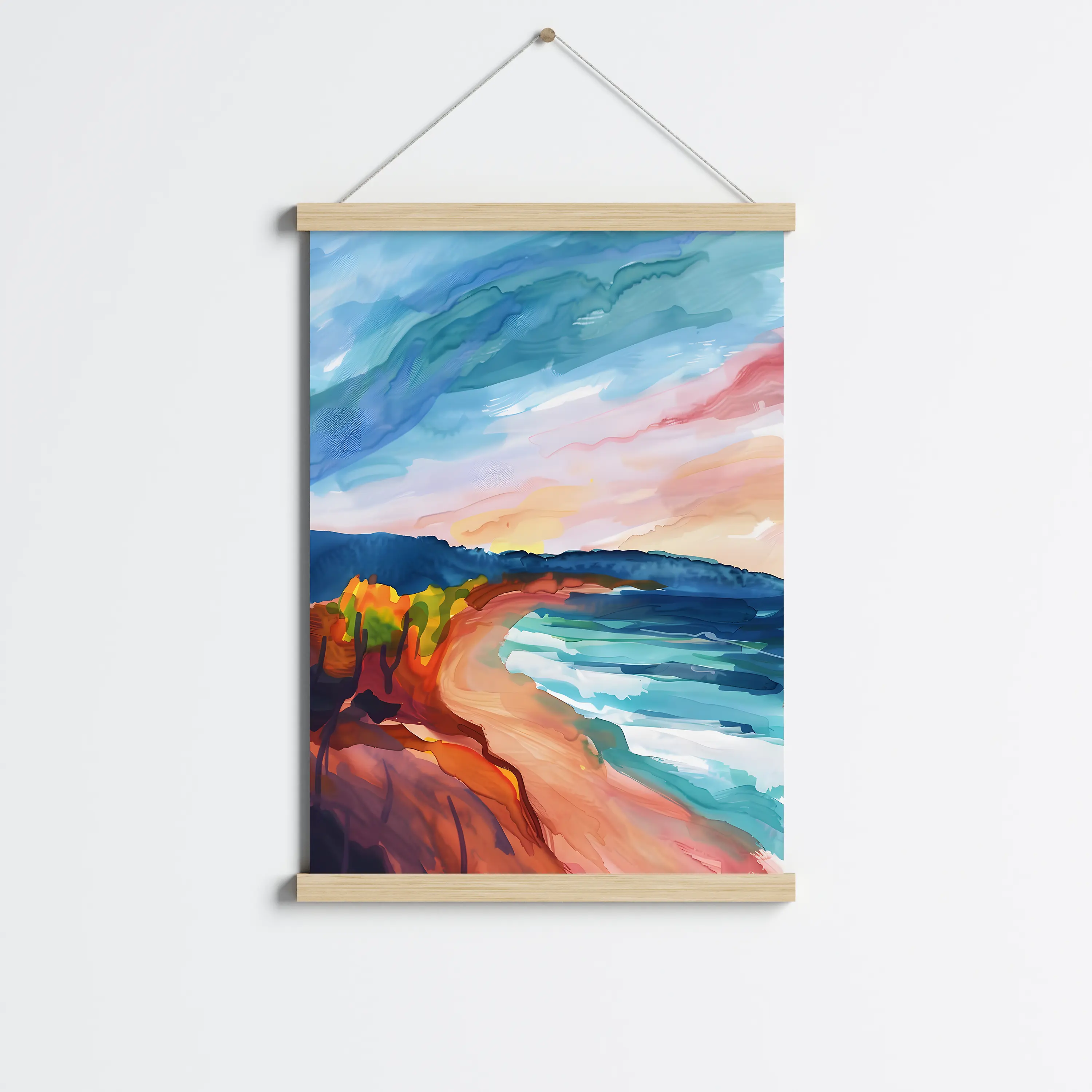 פוסטר לתליה | Coastal Vivid