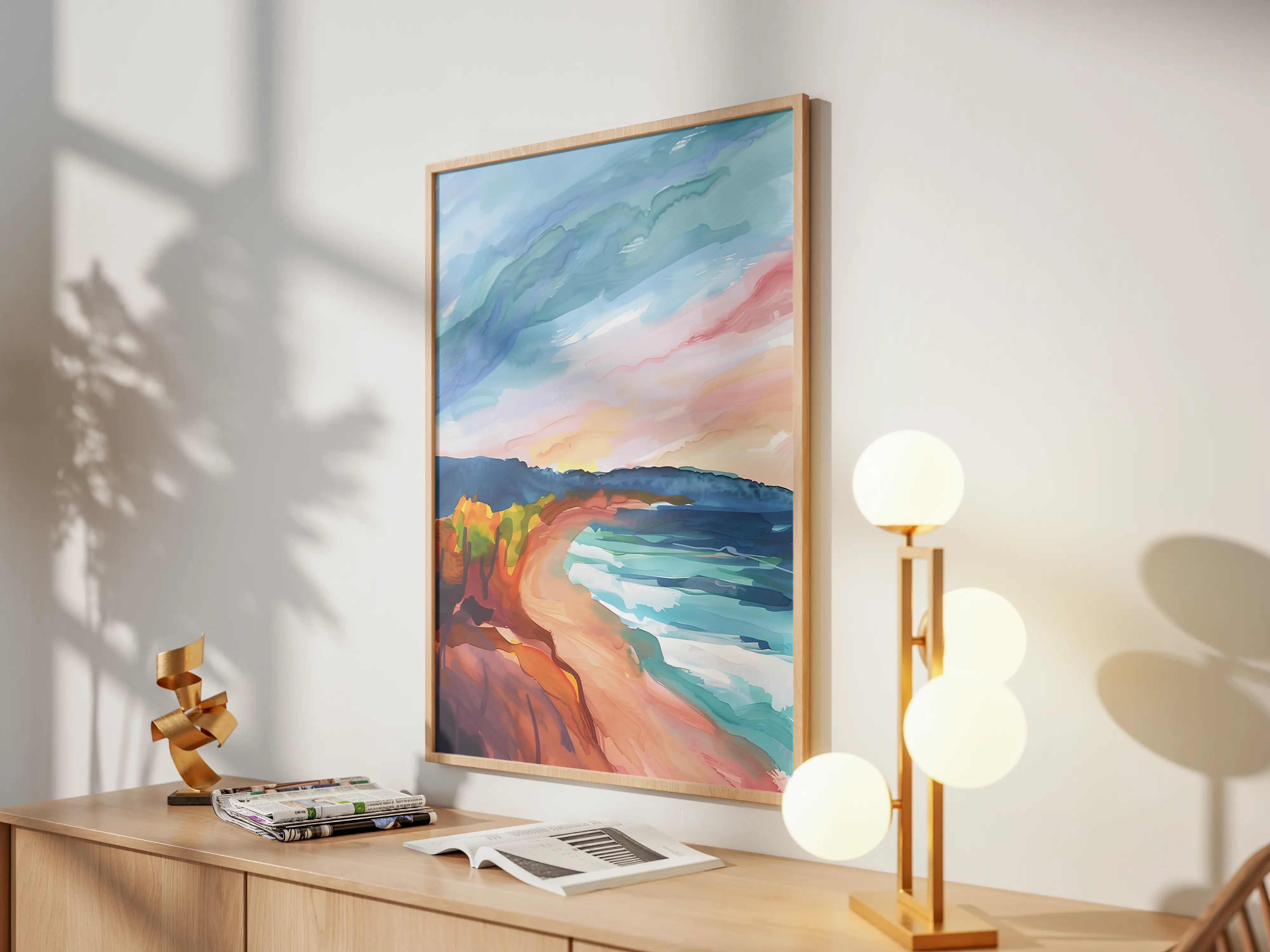 פוסטר לתליה | Coastal Vivid