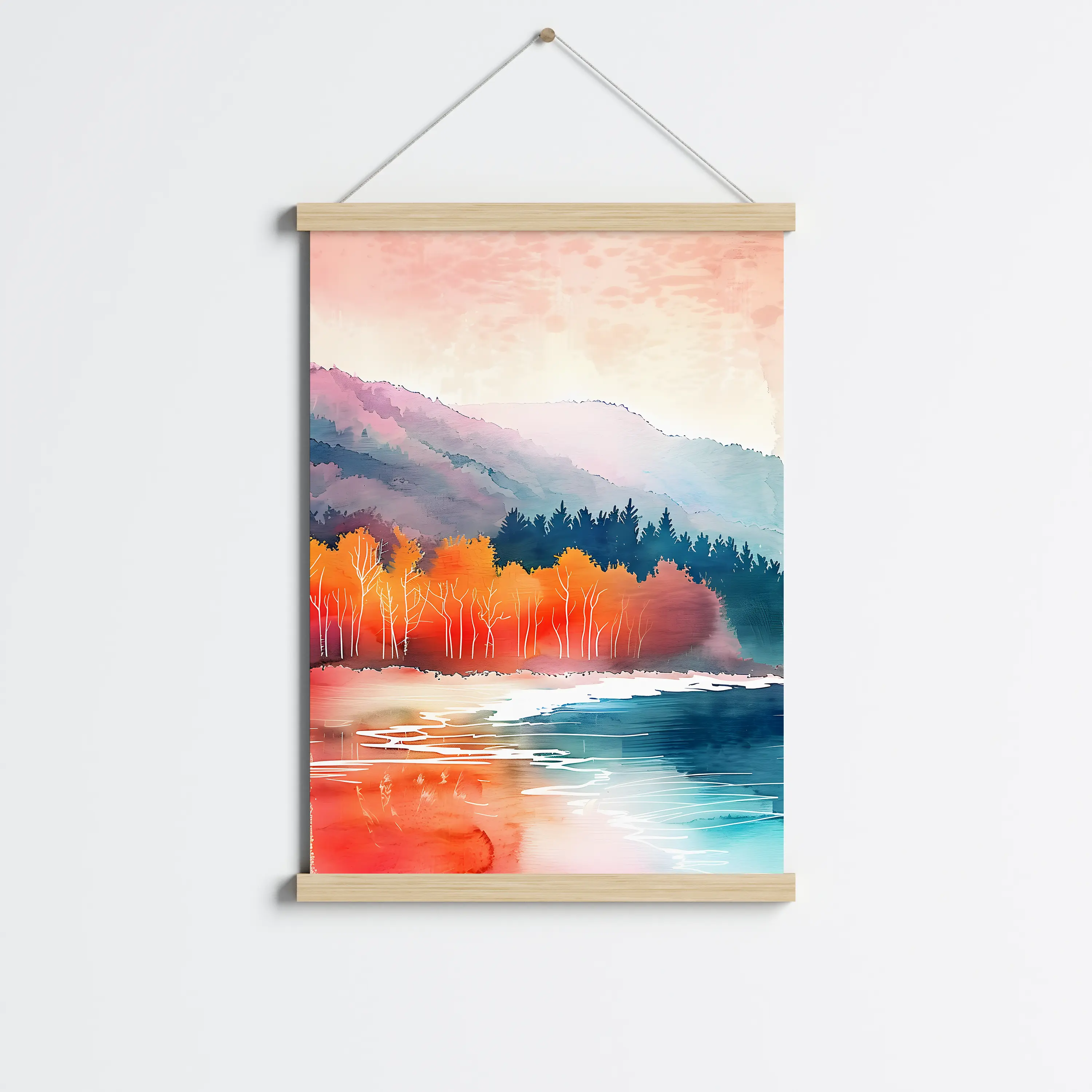 פוסטר לתליה | Crimson Lake