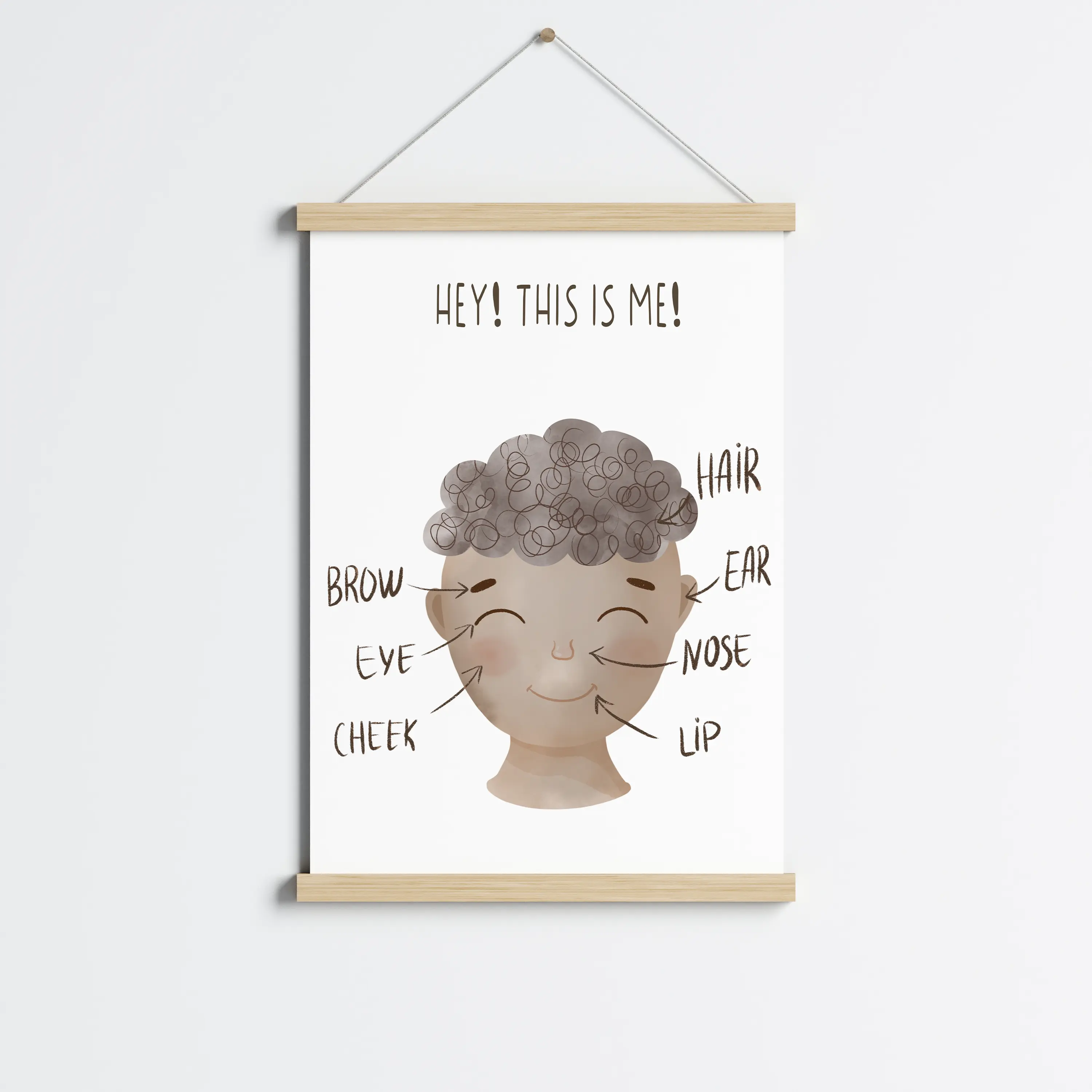 פוסטר לתליה | My First Anatomy