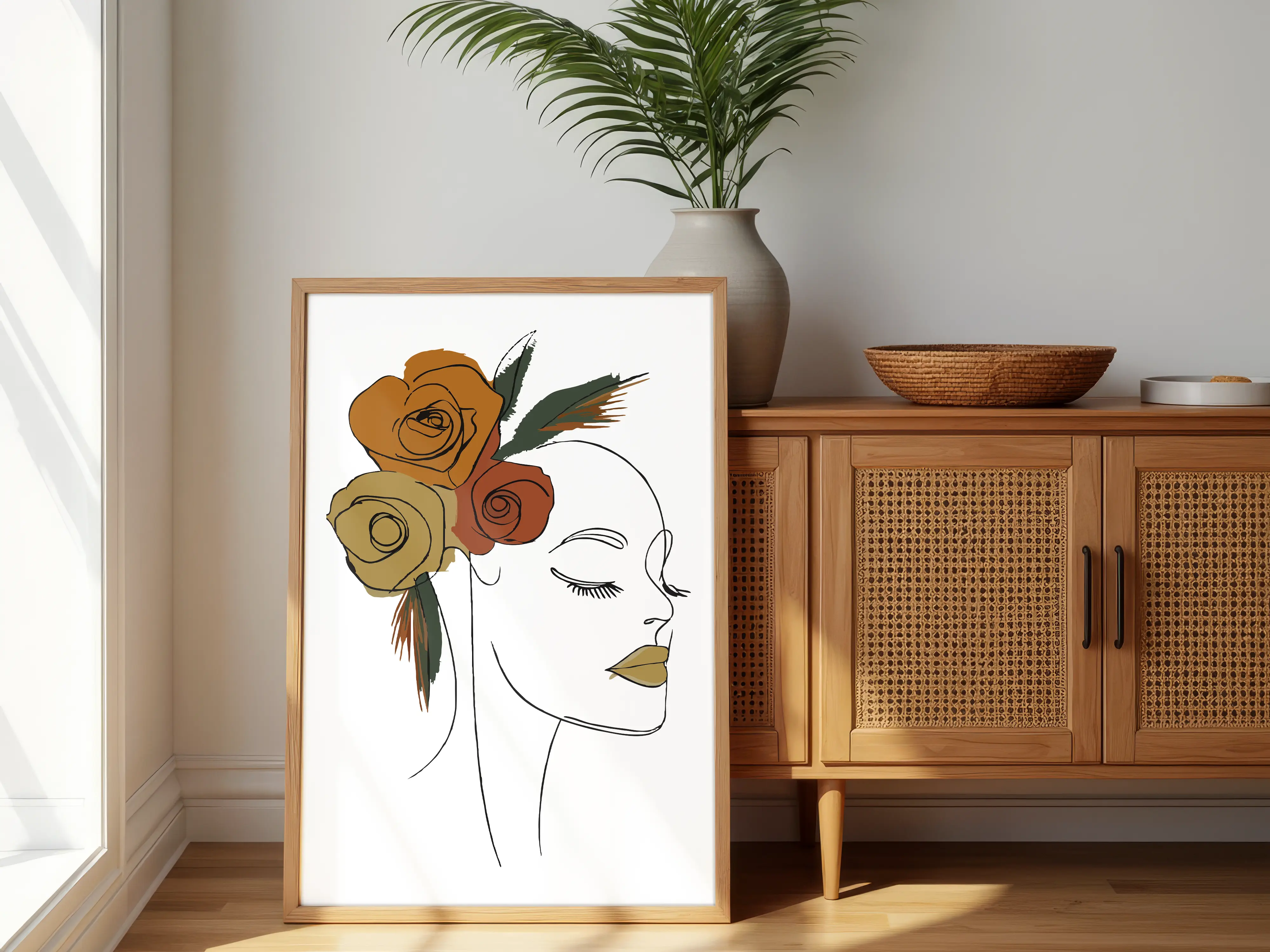 קולקציית בוהו Line Art