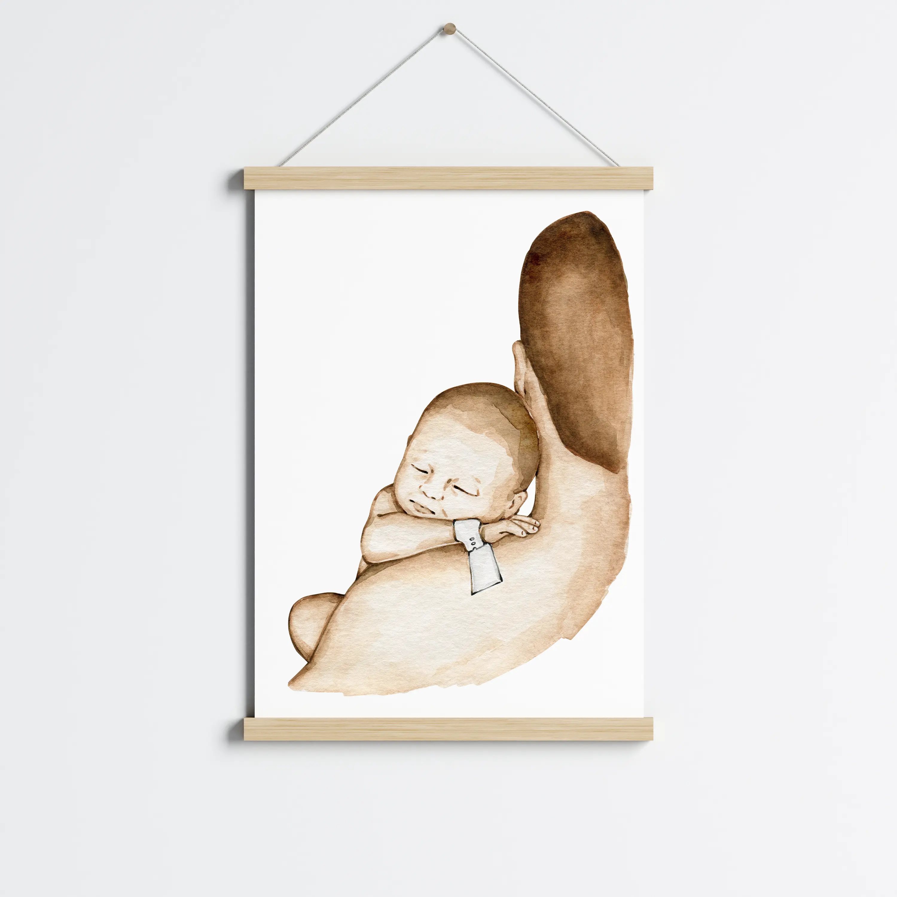 פוסטר לתליה | Father’s First Hold