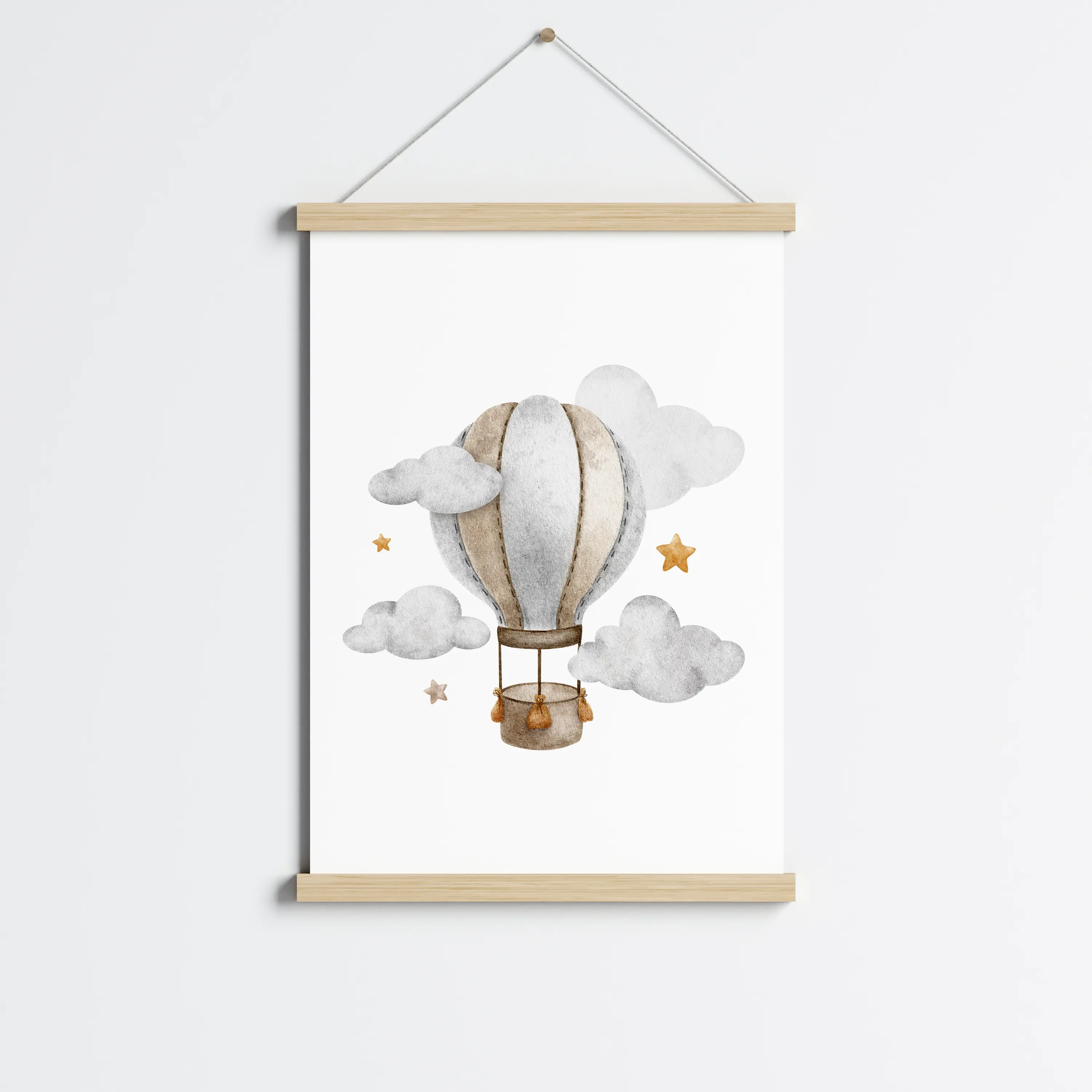 פוסטר לתליה | Vintage Dream Balloon