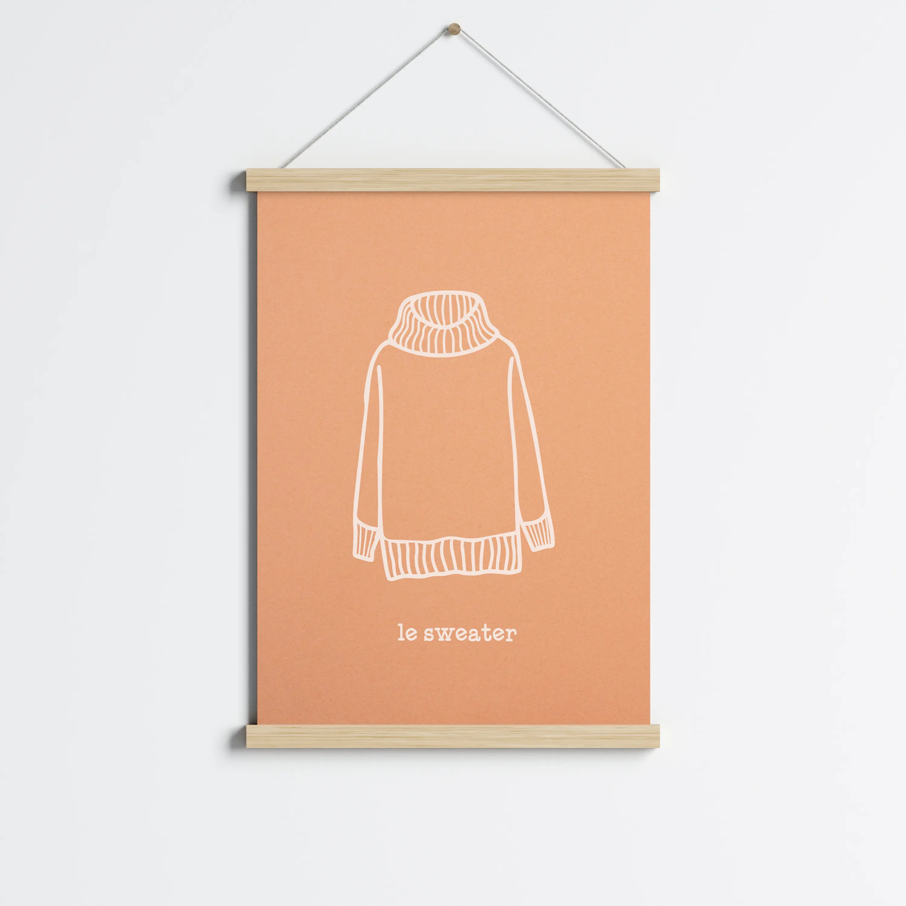 פוסטר לתליה | Cozy Sweater