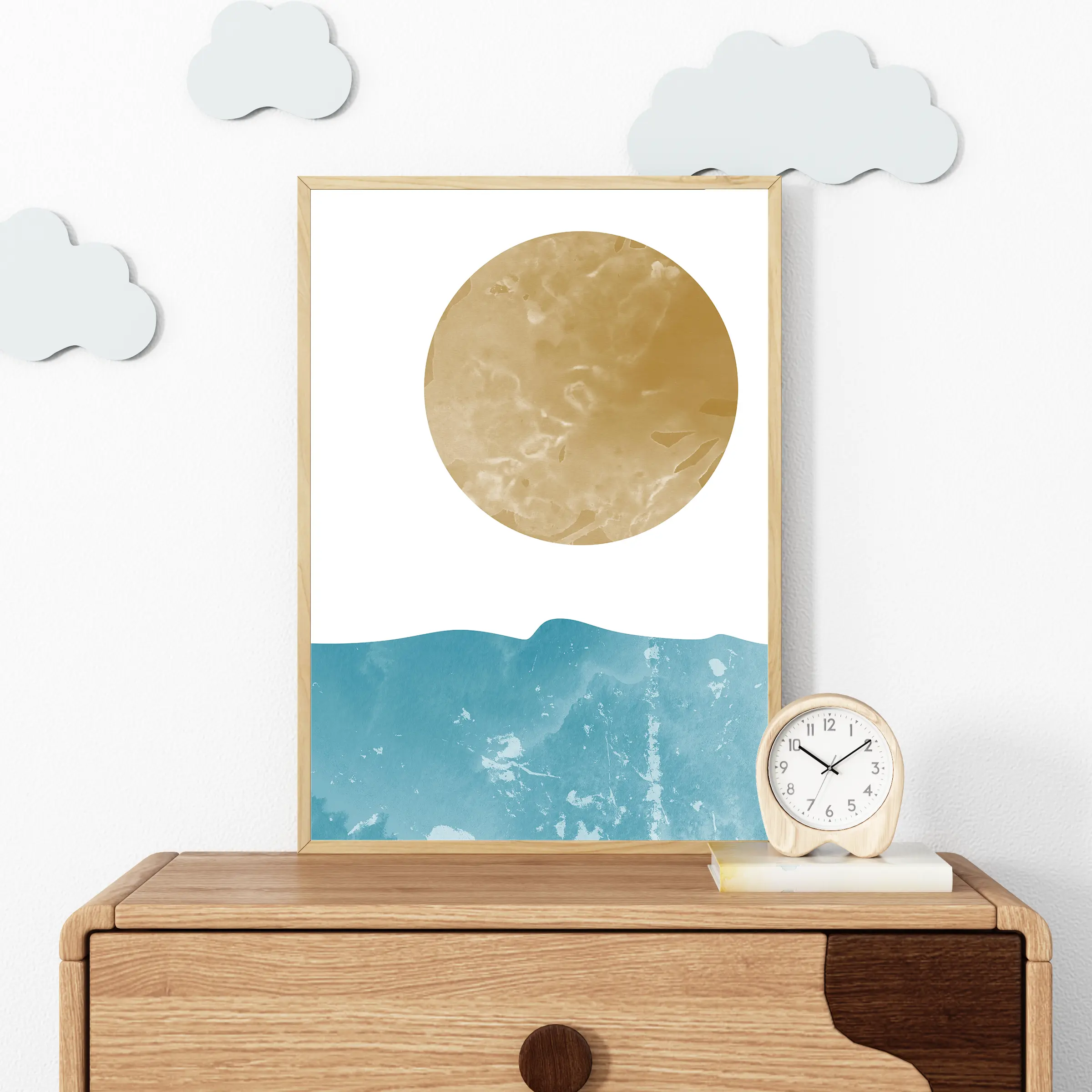 פוסטר לתליה | Blue Sunrise