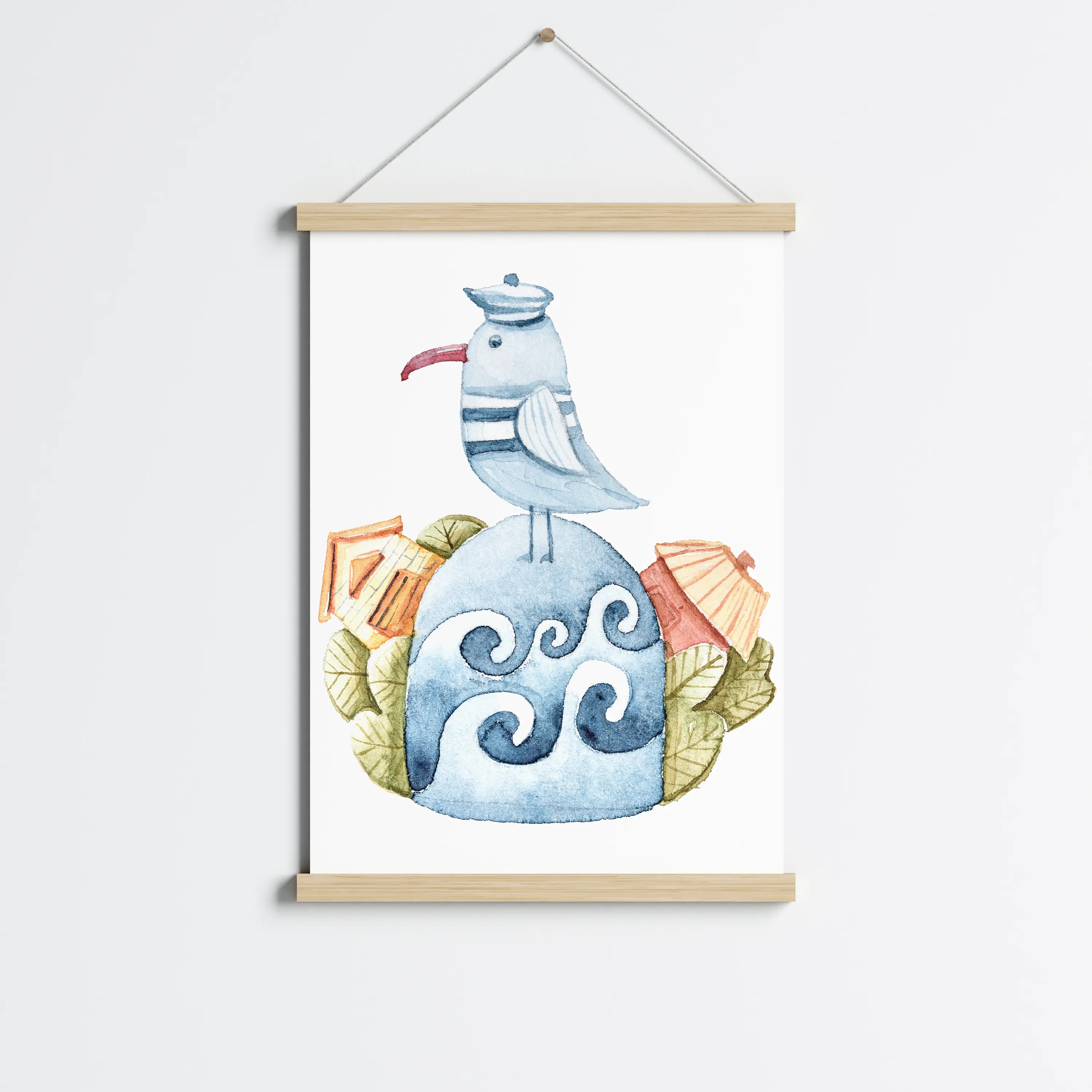 פוסטר לתליה | Captain Seagull