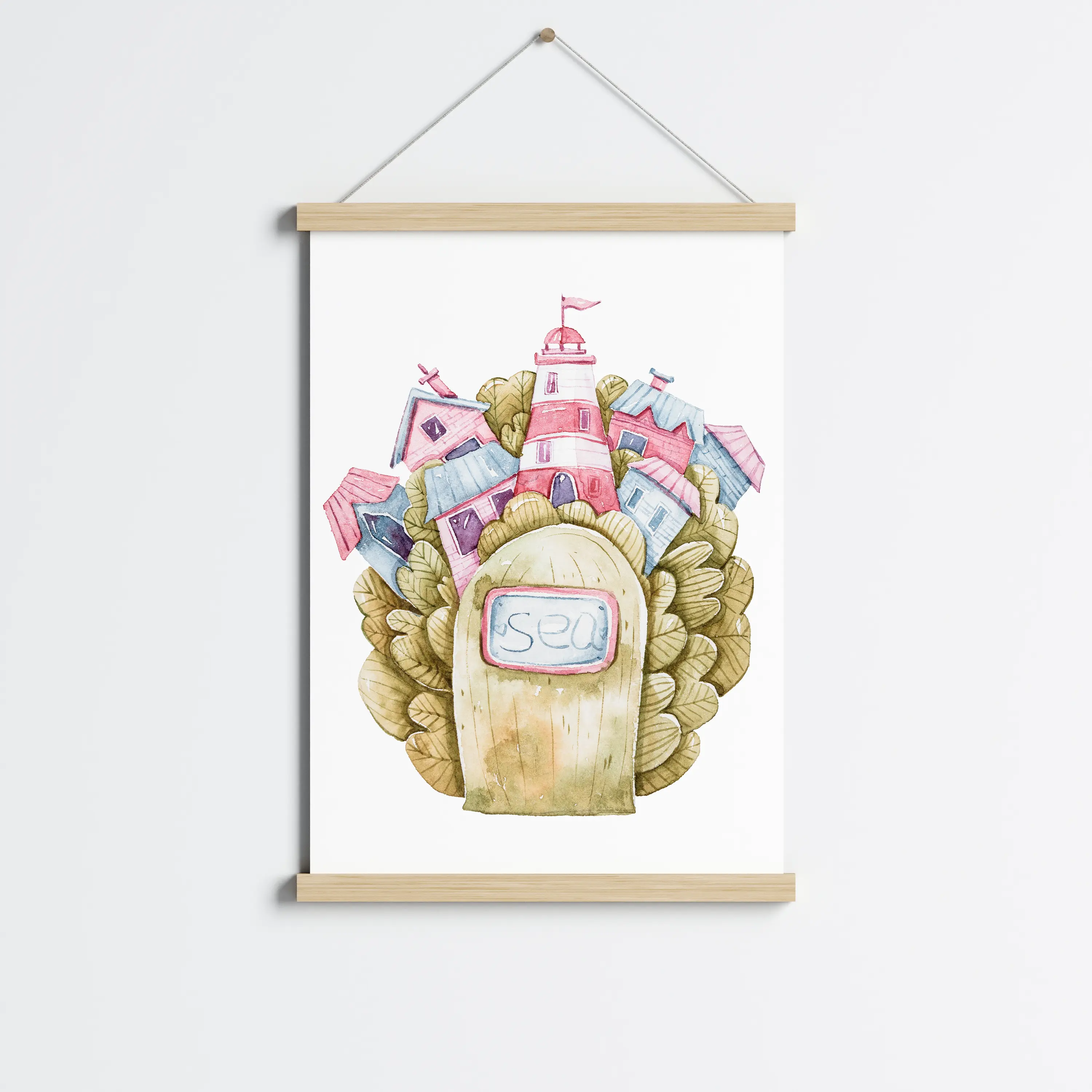 פוסטר לתליה | The Secret Sea Door